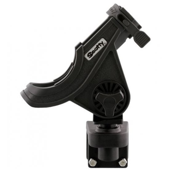 Scotty Baitcaster Spinning Rod Holder with Square Rail Mount