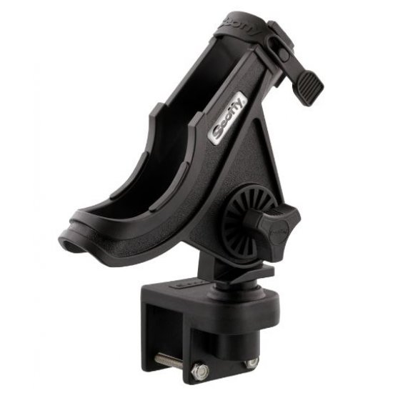 Scotty Baitcaster Spinning Rod Holder with Square Rail Mount