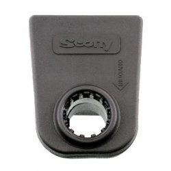 Scotty Rail Mounting Adapter Square Black 
