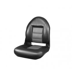 Tempress Navistyle High-Back Boat Seat Charcoal Black
