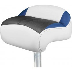 Tempress Pro Casting Seat White Blue Carbon