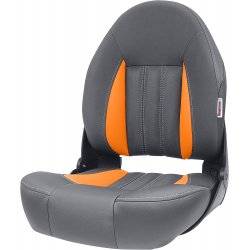 Tempress Probax Orthopedic Limited Edition Boat Seat Charcoal Orange Carbon